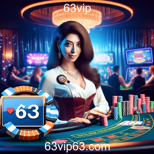 Cassino Vivo: A Experiência Real de Jogo no 63vip