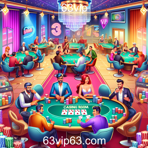 Descubra a Emoção do Poker Room no 63vip